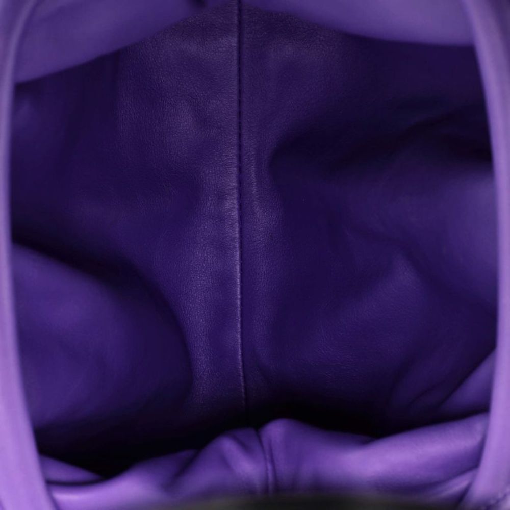 Bottega Veneta The Pouch Leather Mini Purple - Picture 5 of 6